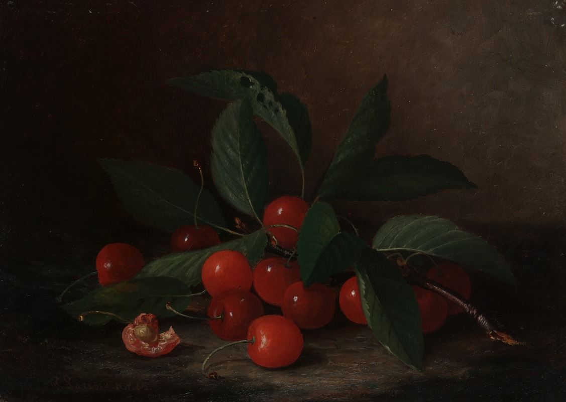 Paul Lacroix - Still Life with Cherries