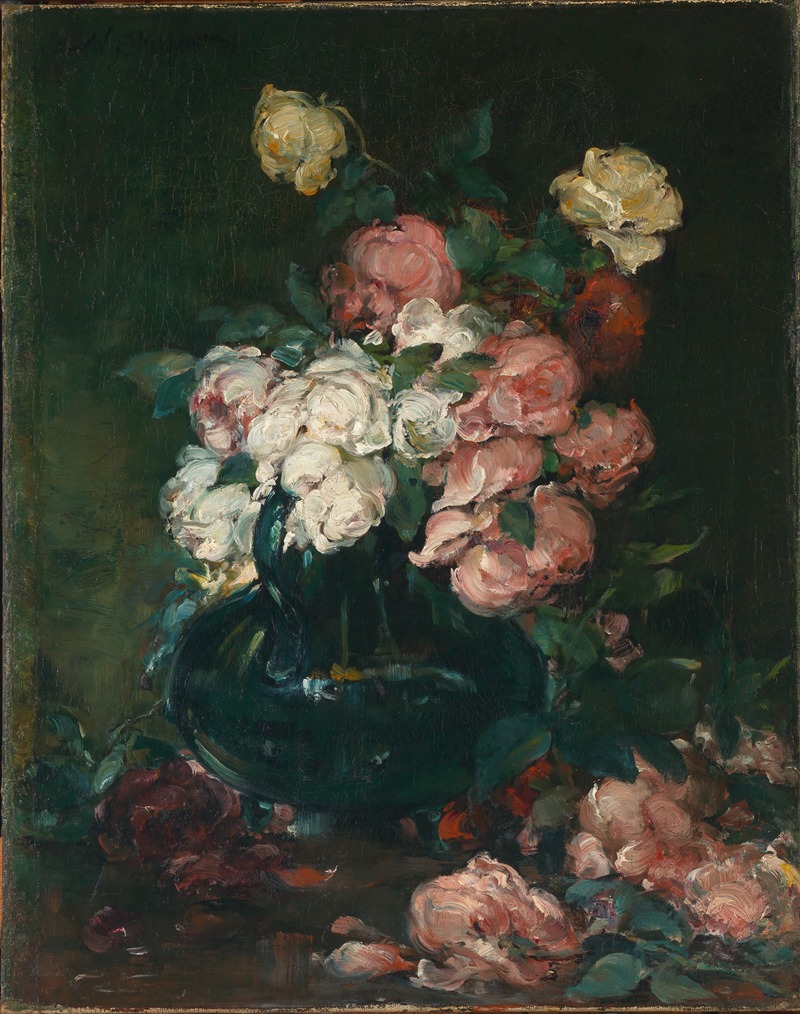 Walter Shirlaw - Roses