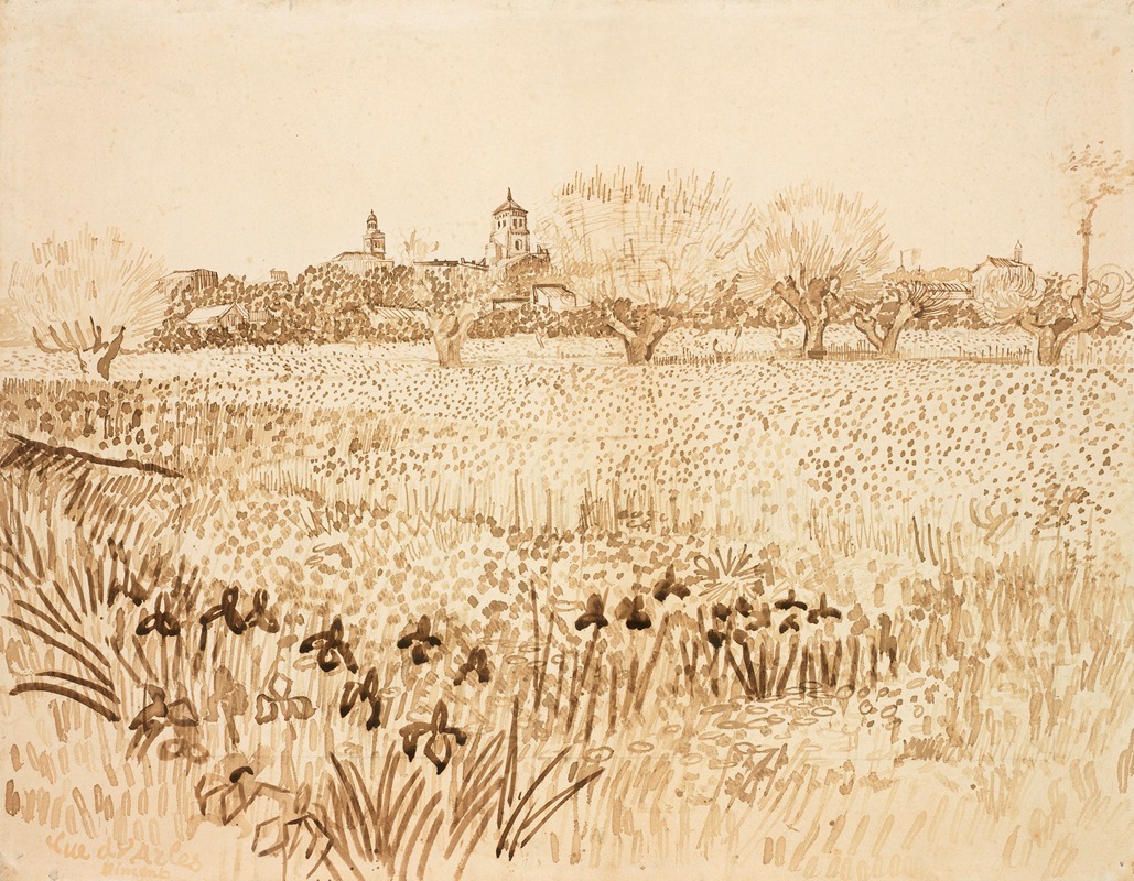 Vincent van Gogh - View of Arles