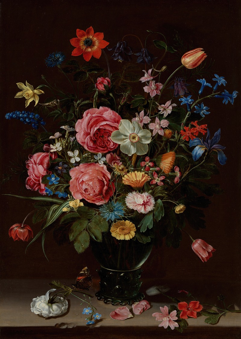 Clara Peeters - A Bouquet of Flowers