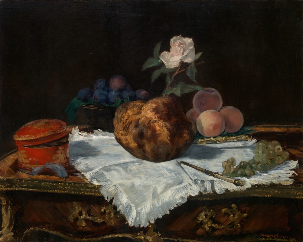 Édouard Manet - The Brioche