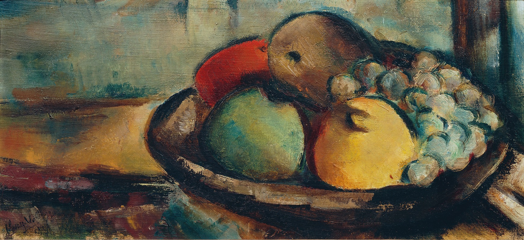 Fritz Schwarz-Waldegg - Obststillleben