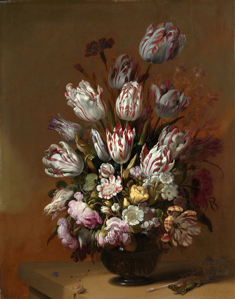 Hans Bollongier - Floral Still Life