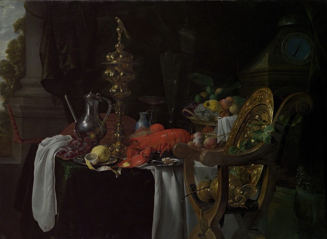 Jan Davidsz de Heem - Still Life; A Banqueting Scene