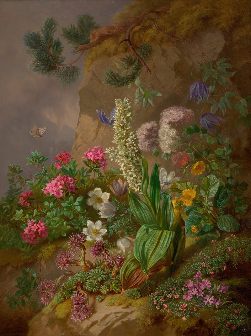 Josef Schuster - Alpenblumen