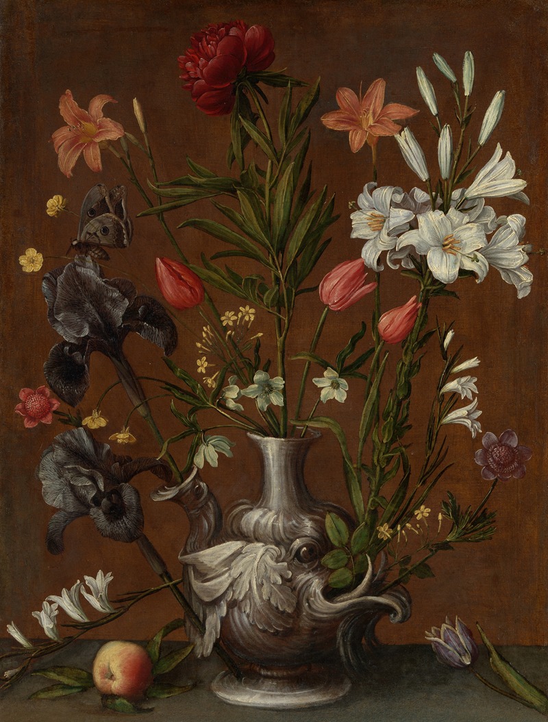 Orsola Maddalena Caccia - Flowers in a Grotesque Vase
