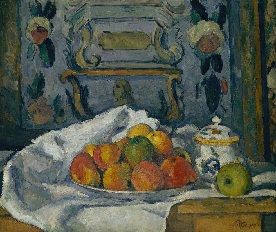 Paul Cézanne - Dish of Apples