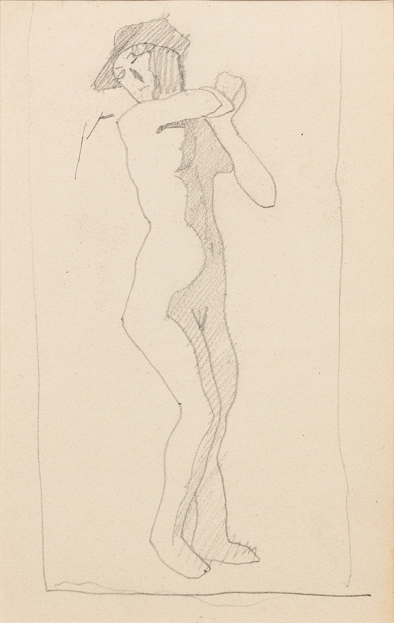 Amedeo Modigliani - Femme nue debout