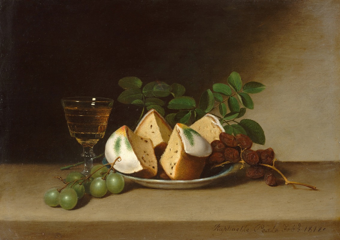Raphaelle Peale - Still Life with Cake