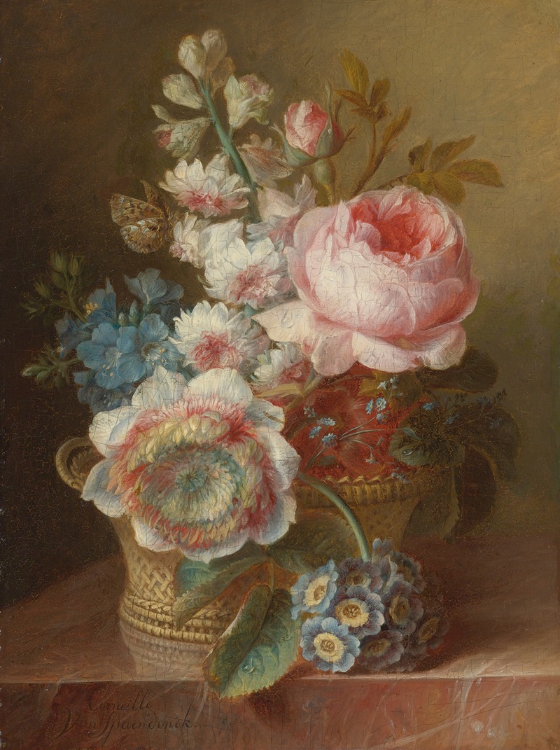 Cornelis van Spaendonck - Still Life With Flowers