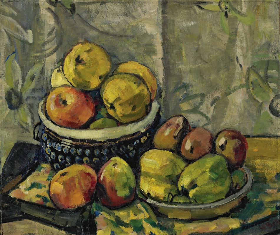 Hans Brühlmann - Fruits In Two Bowls