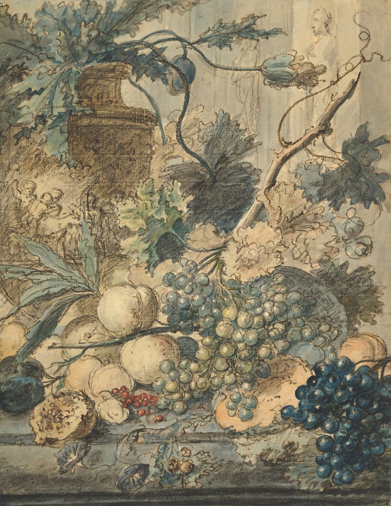 Jan van Huysum - Still Life With Fruit