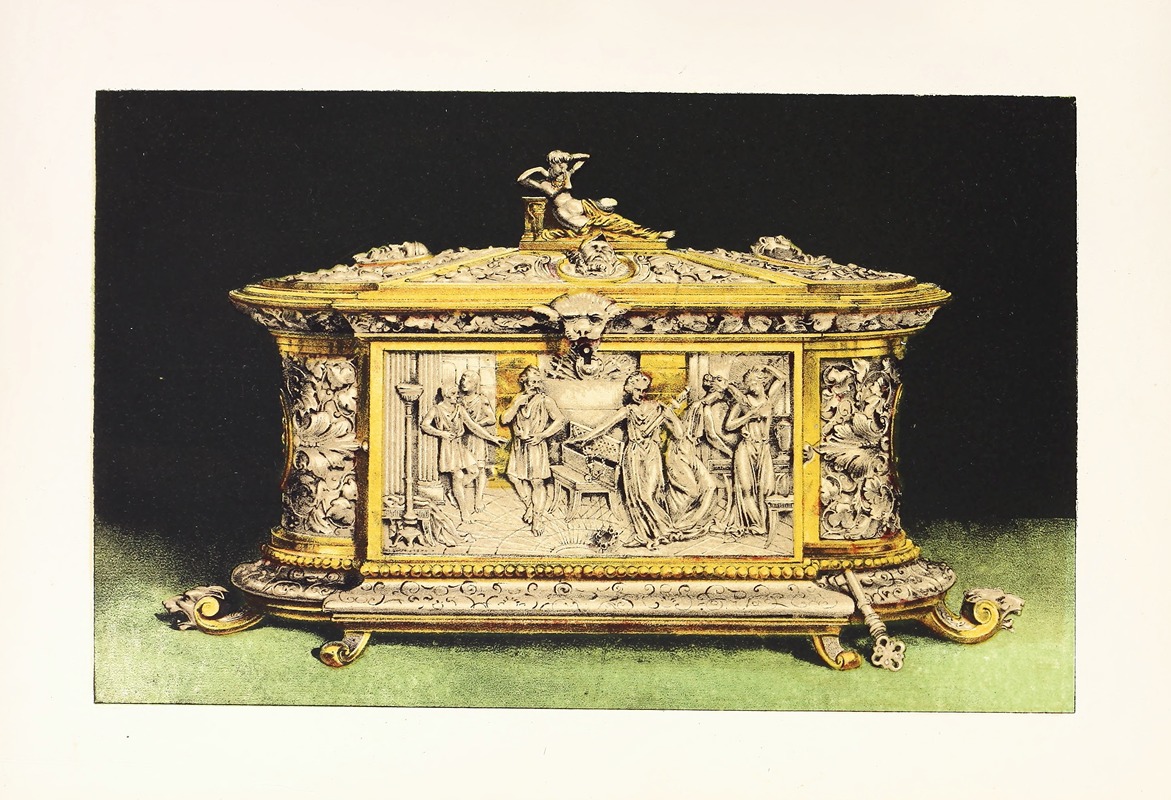 John Charles Robinson - Casket in Oxydised Silver