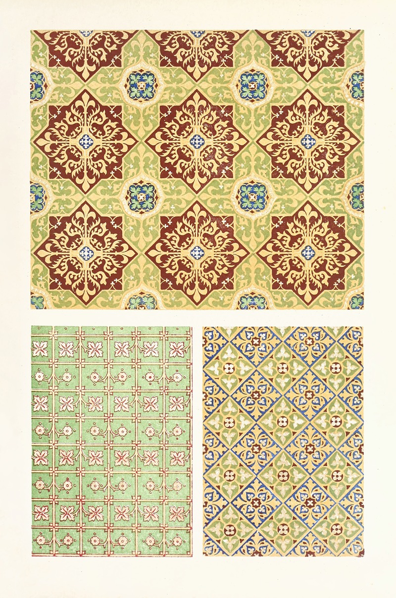 John Charles Robinson - Encaustic or Inlaid Tiles, in the Mediaeval Styles