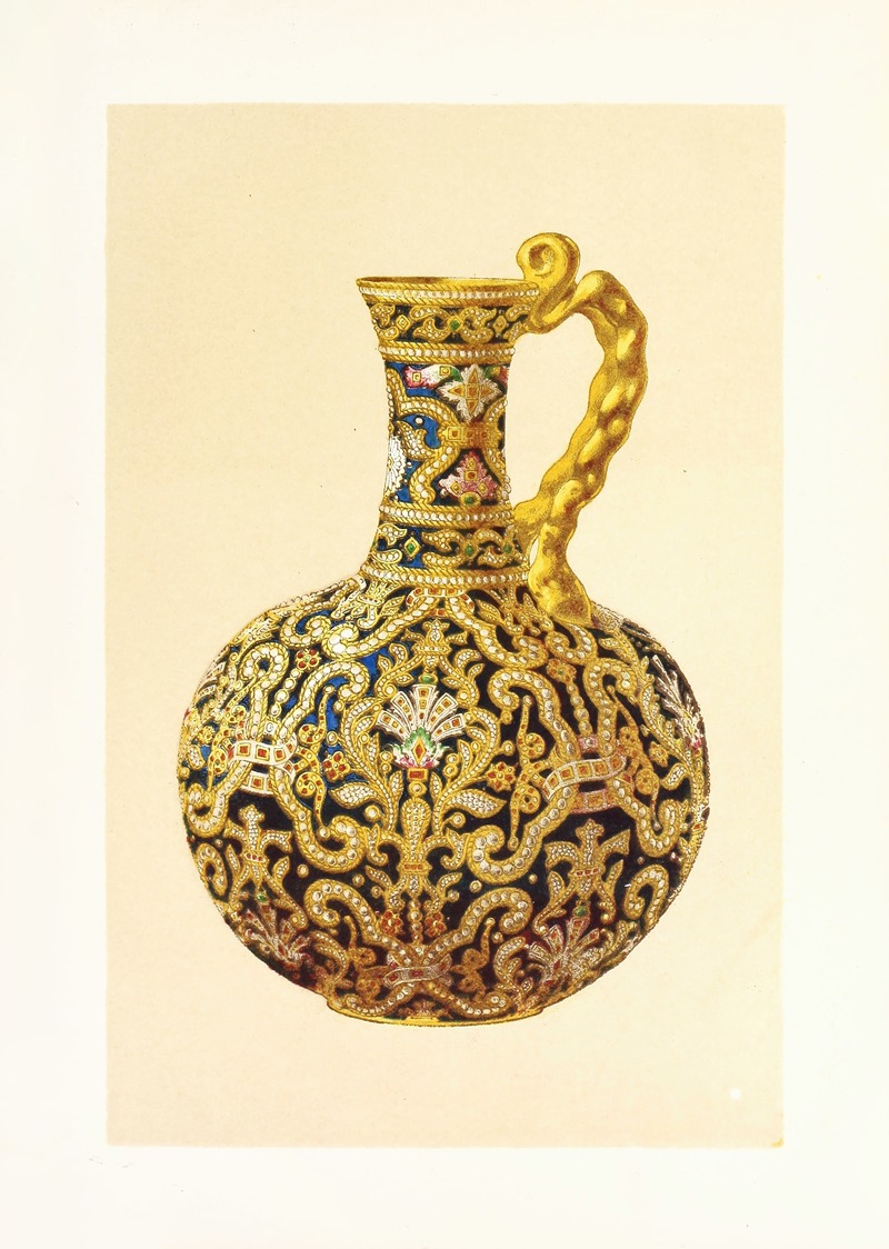 John Charles Robinson - Jewelled Bottle in Porcelain