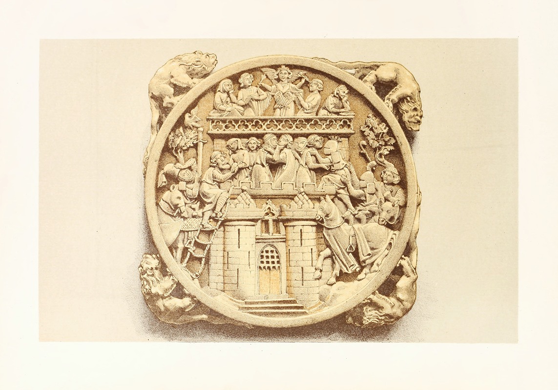 John Charles Robinson - Mirror Case of the Fourteenth Century, in Carved Ivory