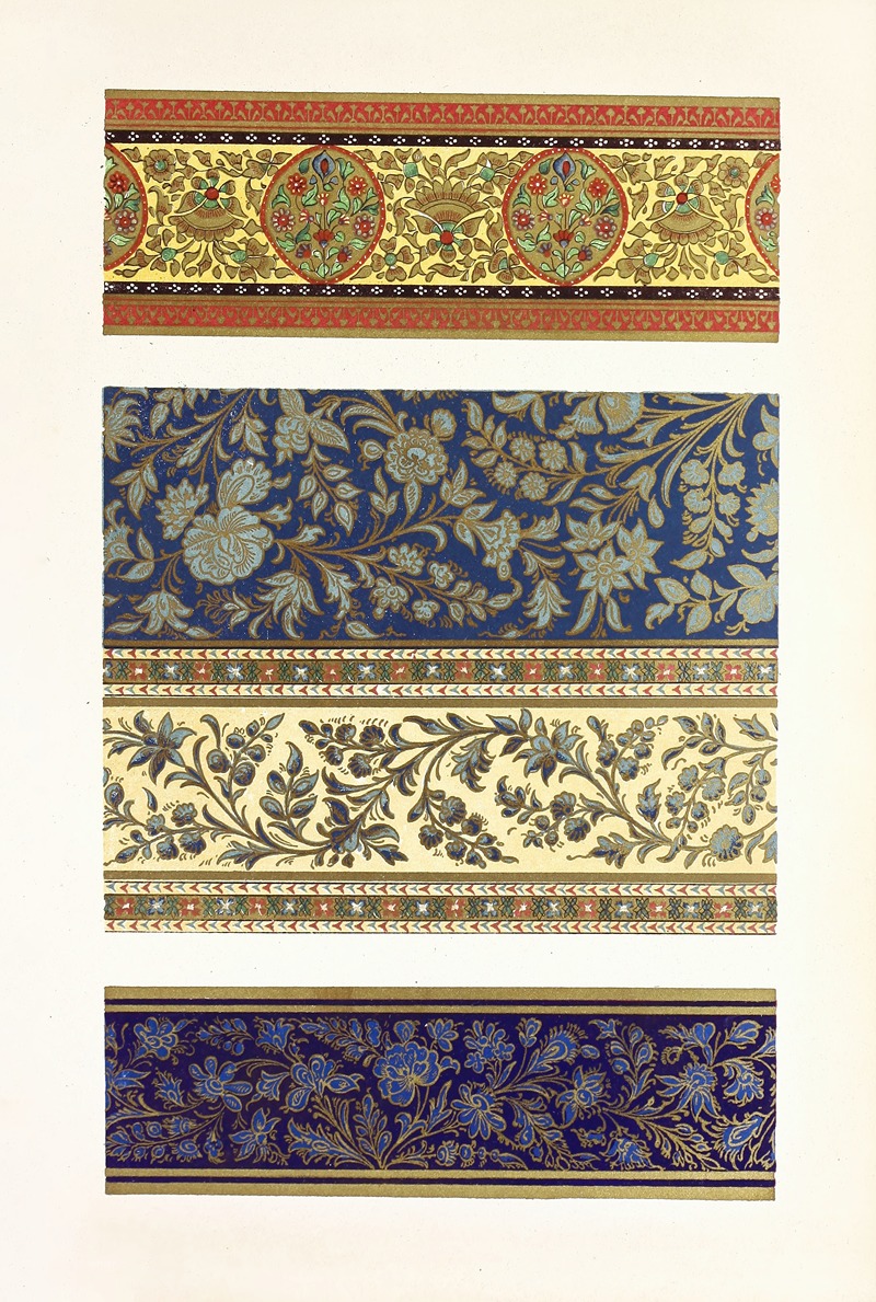 John Charles Robinson - Patterns of Indian Lacquered Work from Writing Boxes