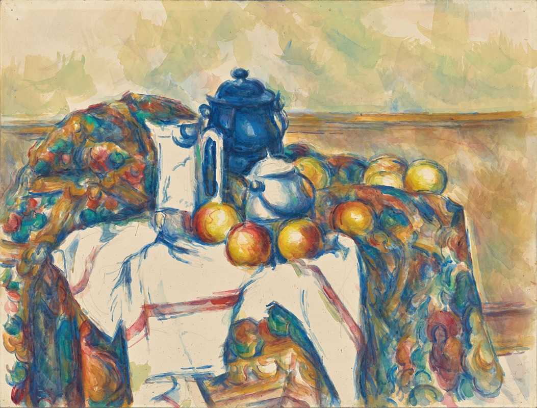 Paul Cézanne - Still Life with Blue Pot