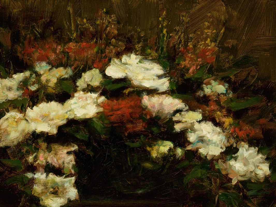 American School - Still Life with Flowers