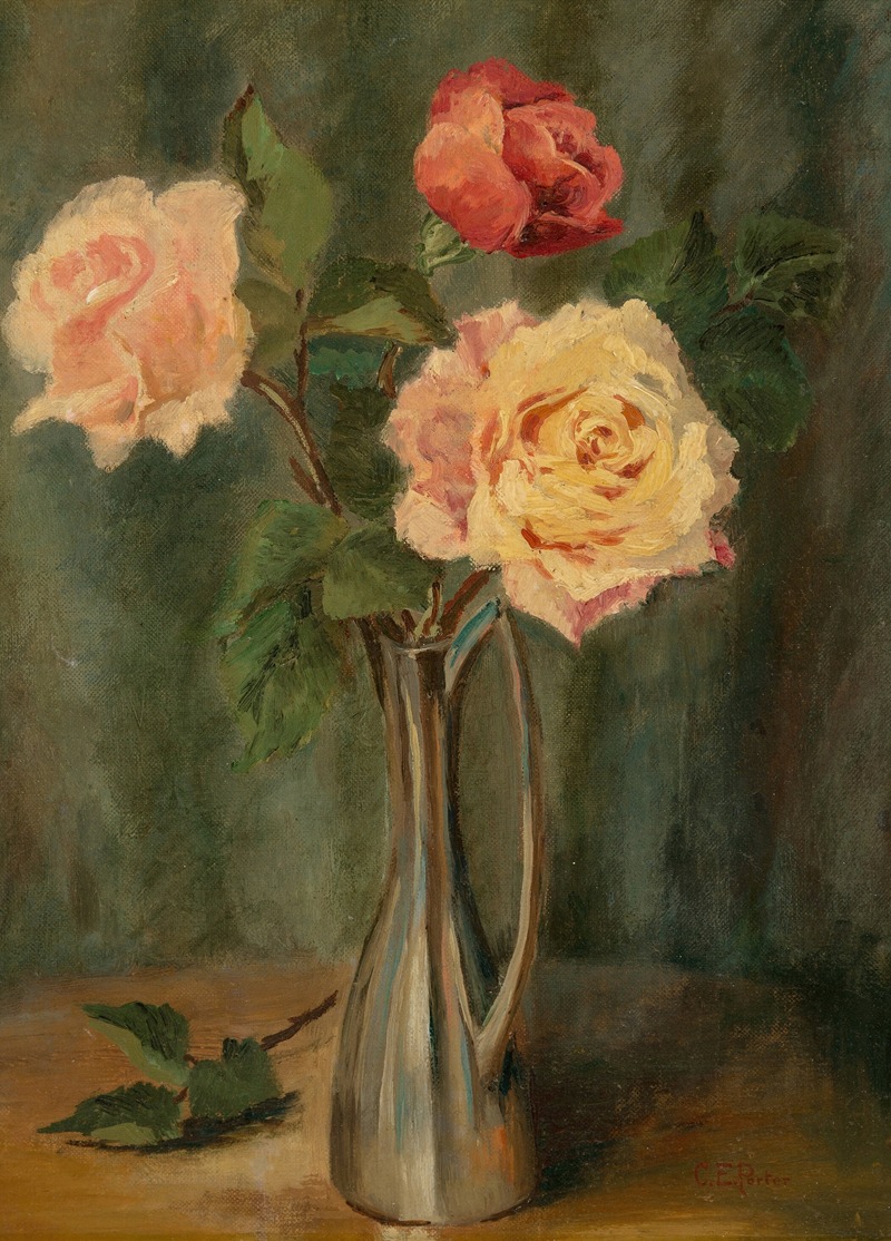Charles Ethan Porter - Still Life with Roses