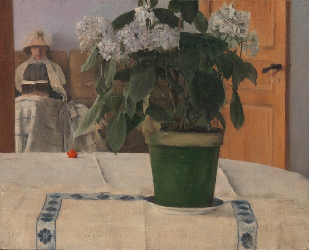 Fernand Khnopff - Hortensia