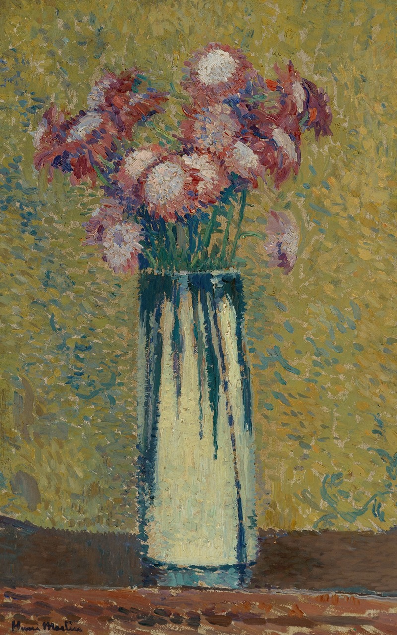 Henri Martin - Vase de fleurs