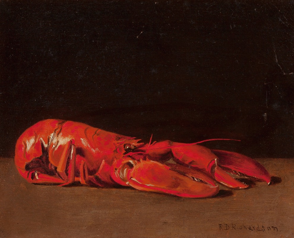 R.D. Richardson - Still Life of Lobster