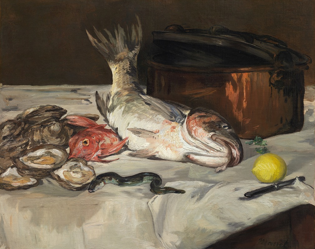 Édouard Manet - Fish (Still Life)