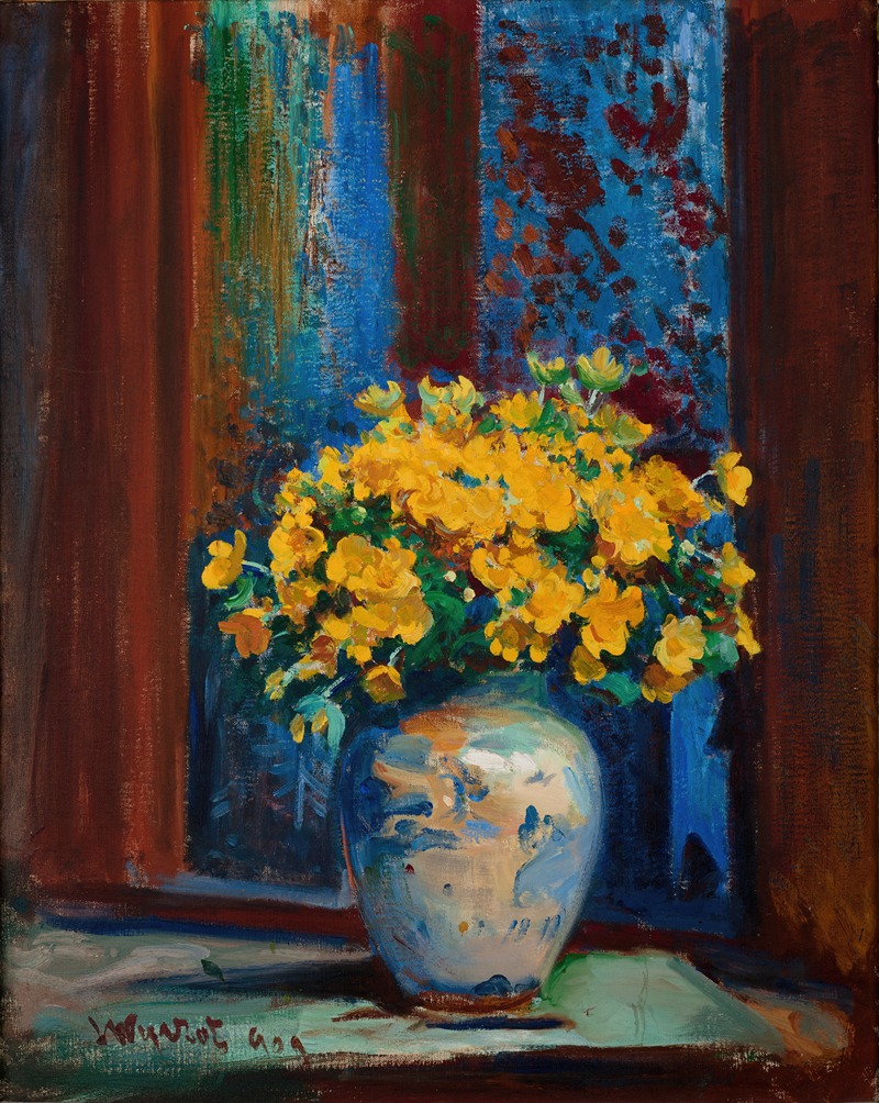 Leon Wyczółkowski - Marsh Marigolds