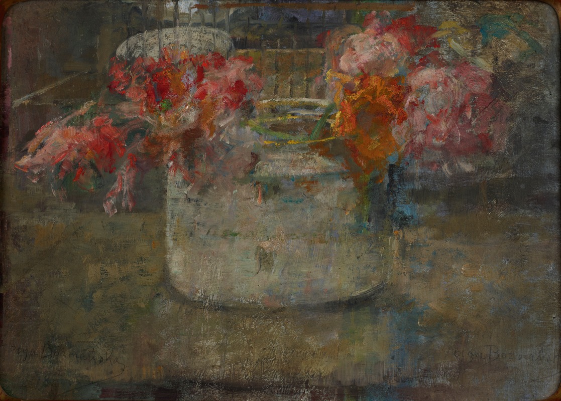 Olga Boznanska - Flowers