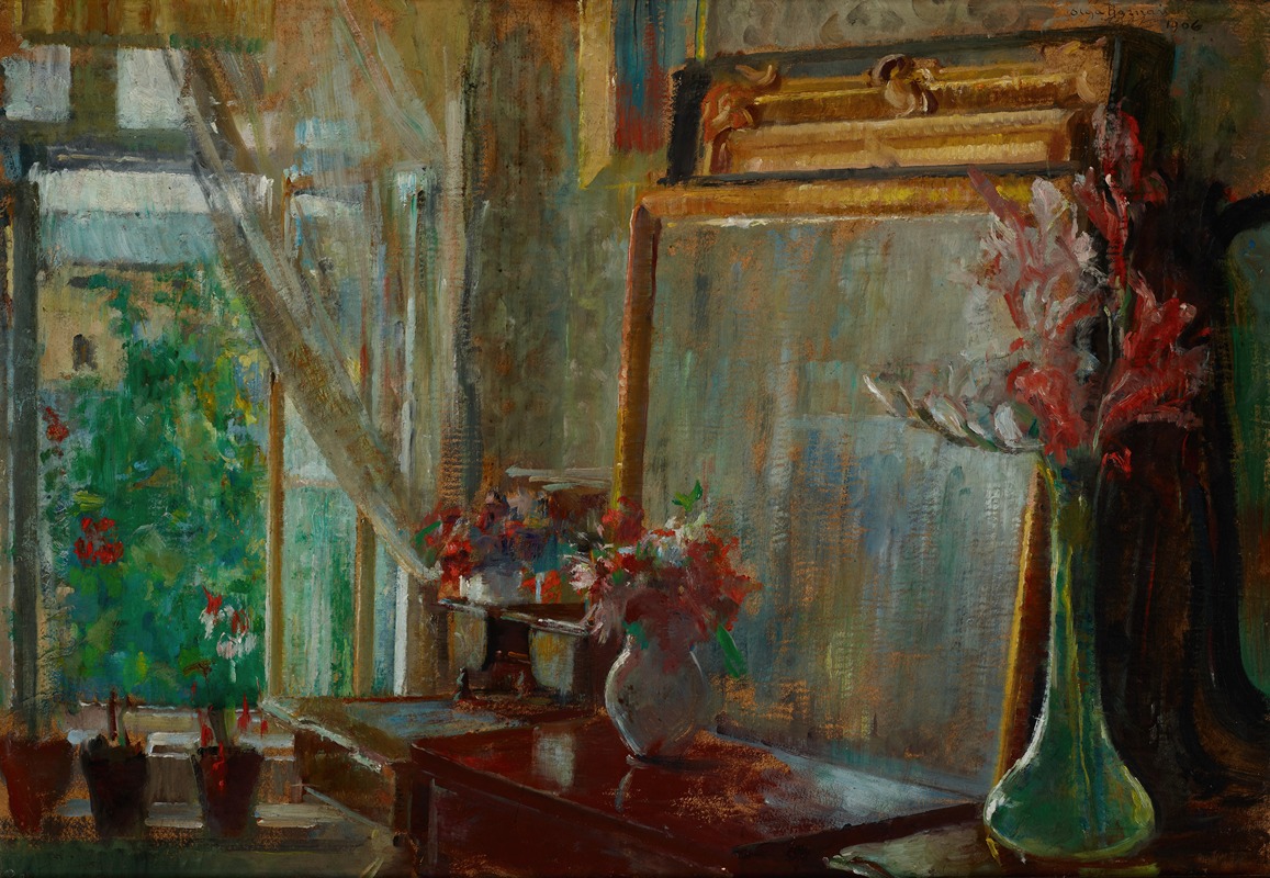 Olga Boznanska - Interior – Artist’s Studio in Krakow