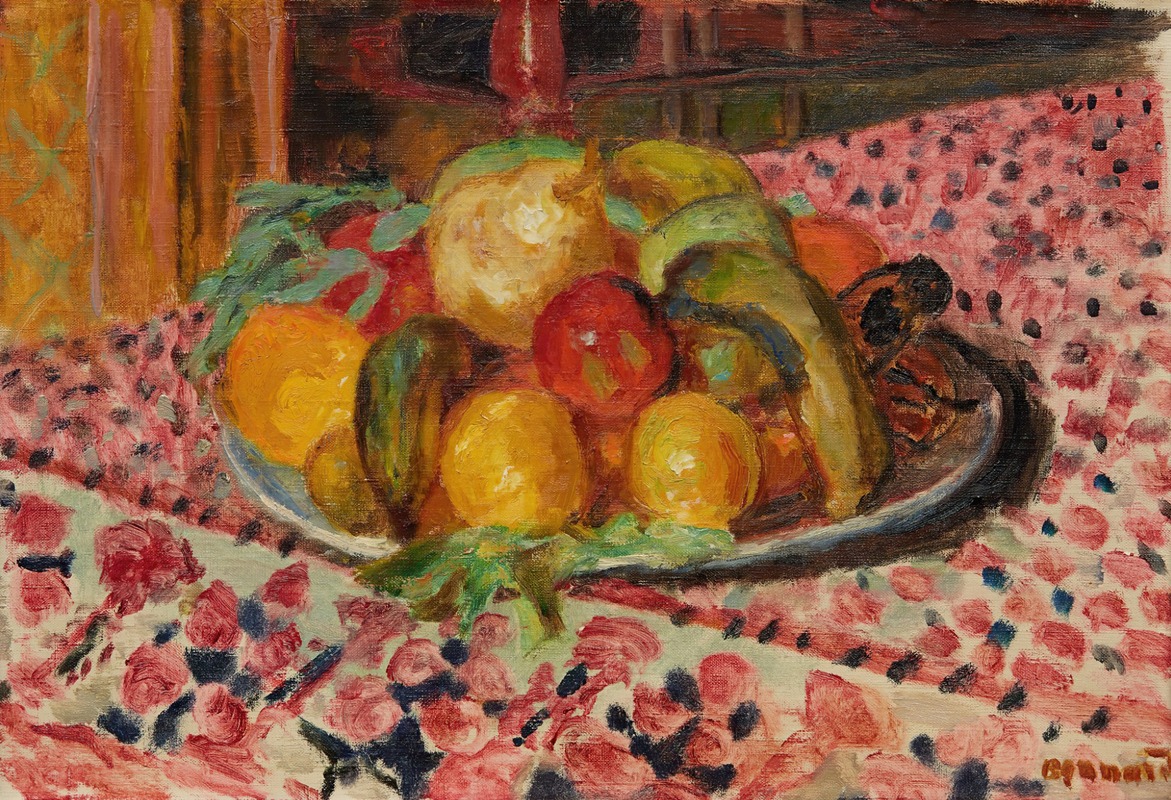 Pierre Bonnard - Assiette de fruits