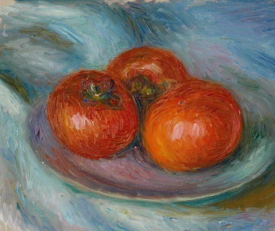 William James Glackens - Three Tomatoes