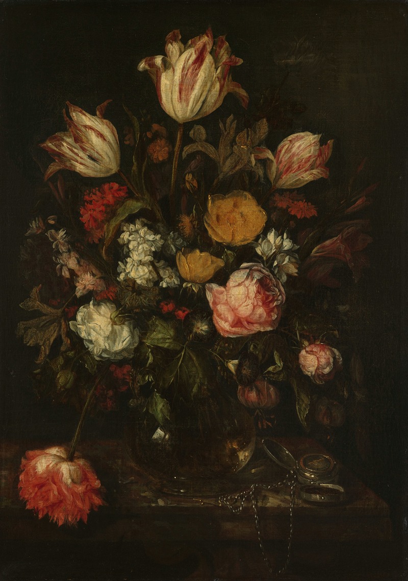 Abraham van Beyeren - Still Life with Flowers