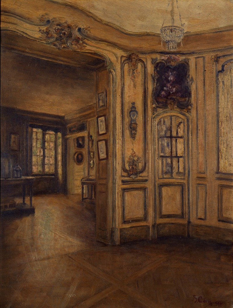 Berthe Cain - Un salon du musée Carnavalet