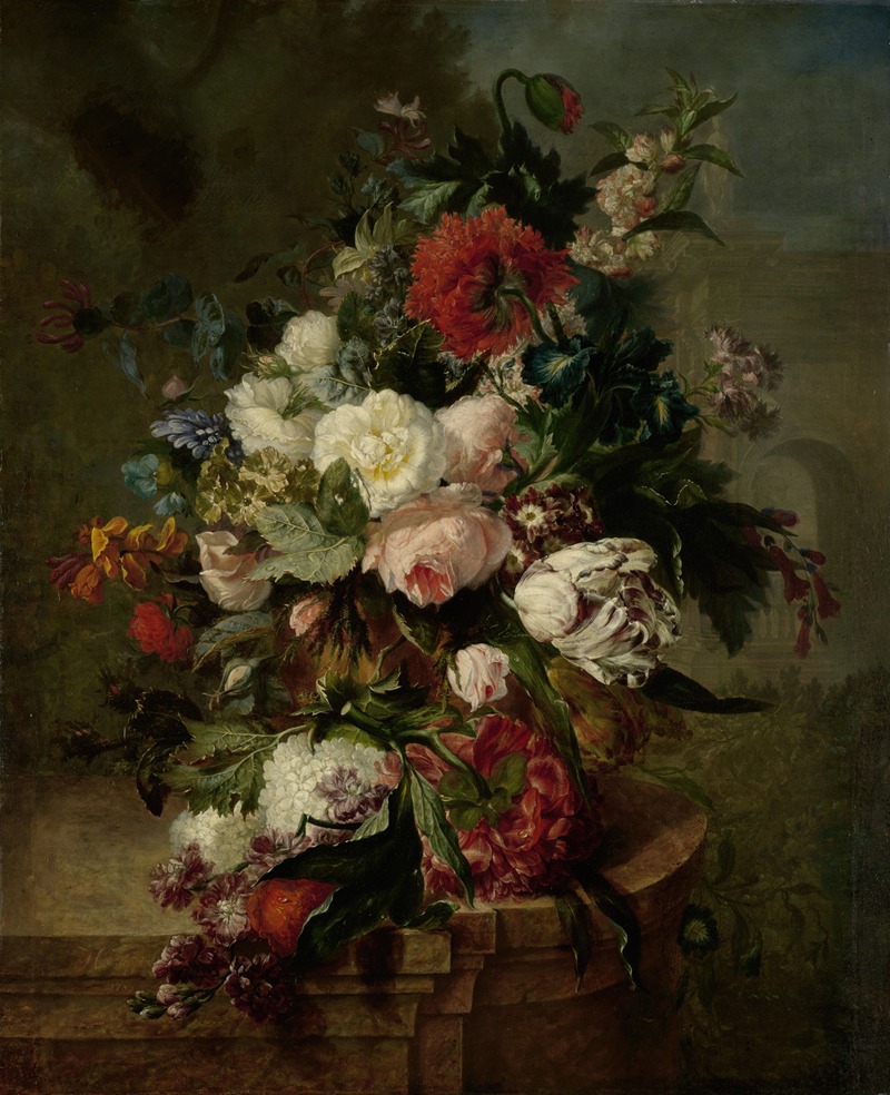 Harmanus Uppink - Still Life with Flowers