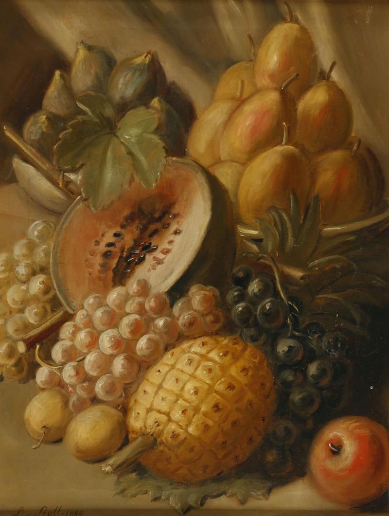 Leopold von Stoll - Früchtestillleben