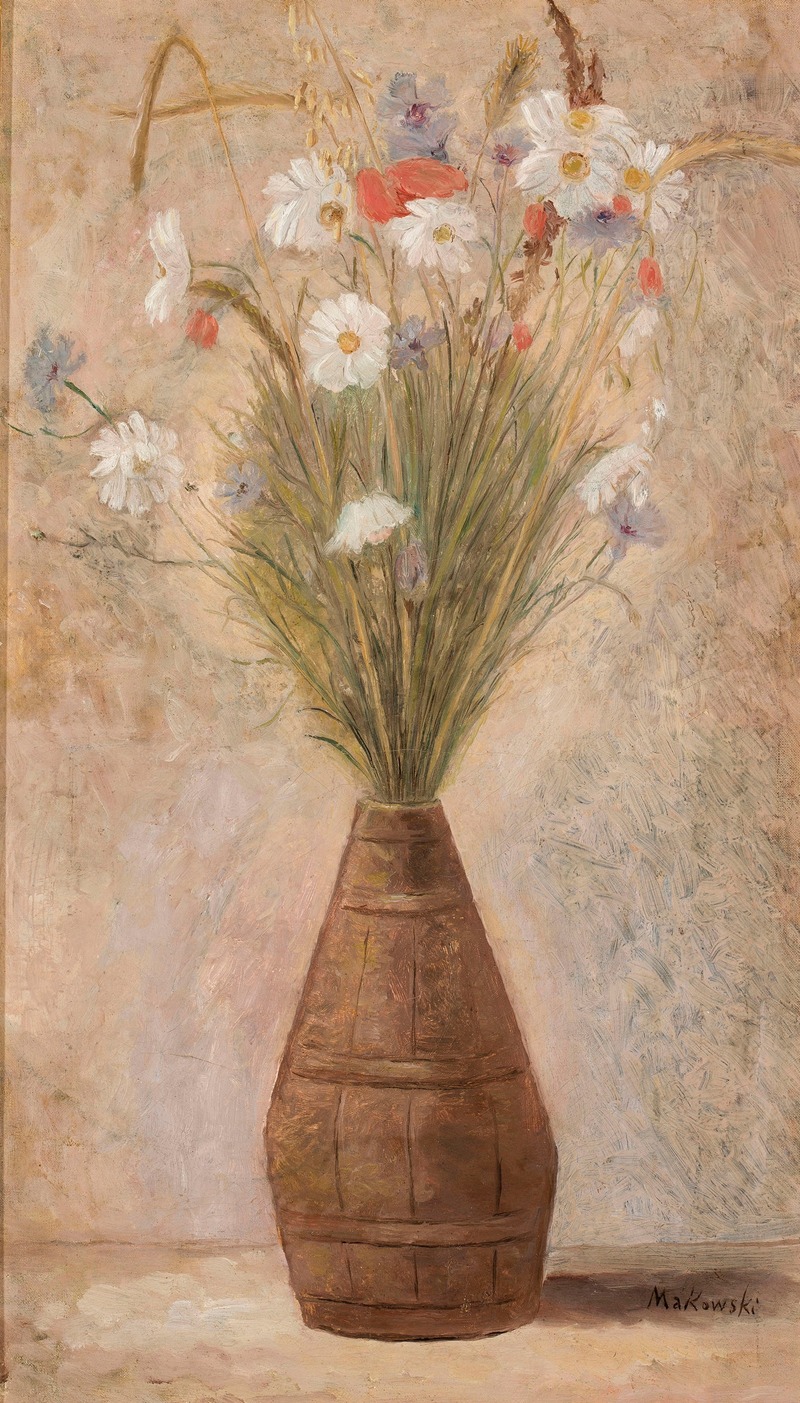 Tadeusz Makowski - Field flowers