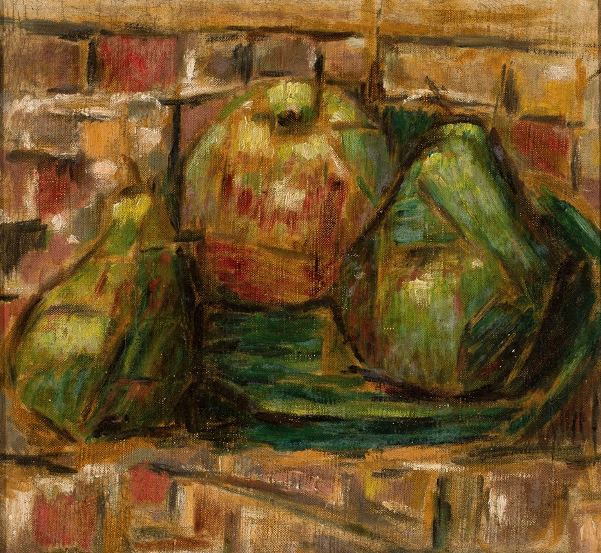 Tadeusz Makowski - Still life with pears