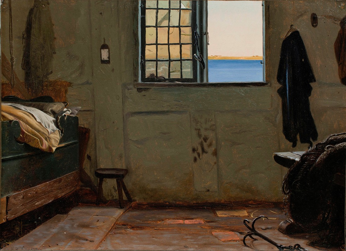 Christen Dalsgaard - A fisherman’s bedroom