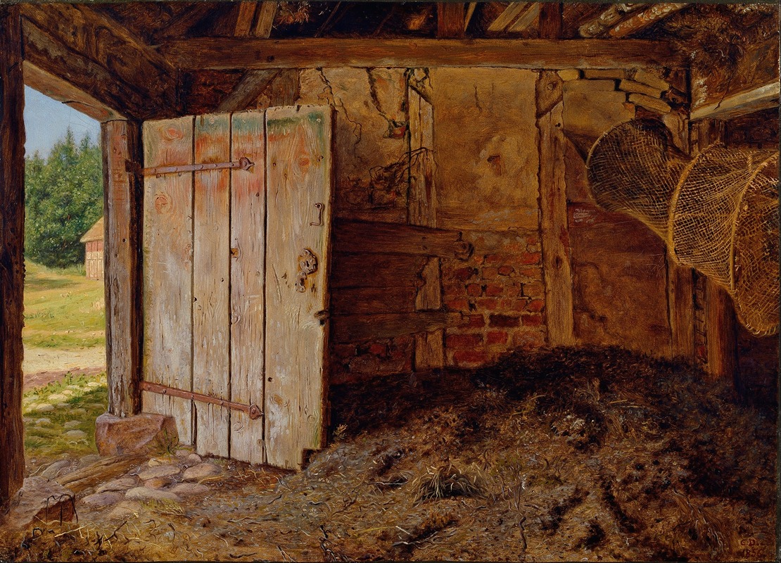 Christen Dalsgaard - Outhouse interior
