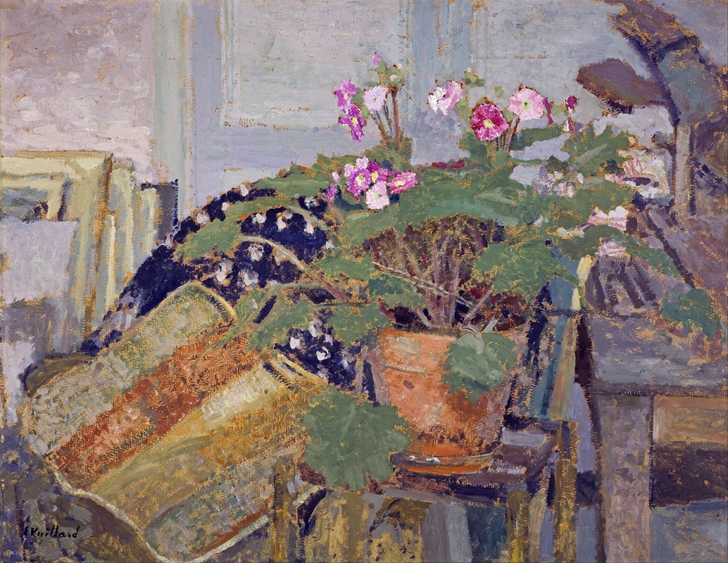 Édouard Vuillard - Le Pot de fleurs (Pot of Flowers)