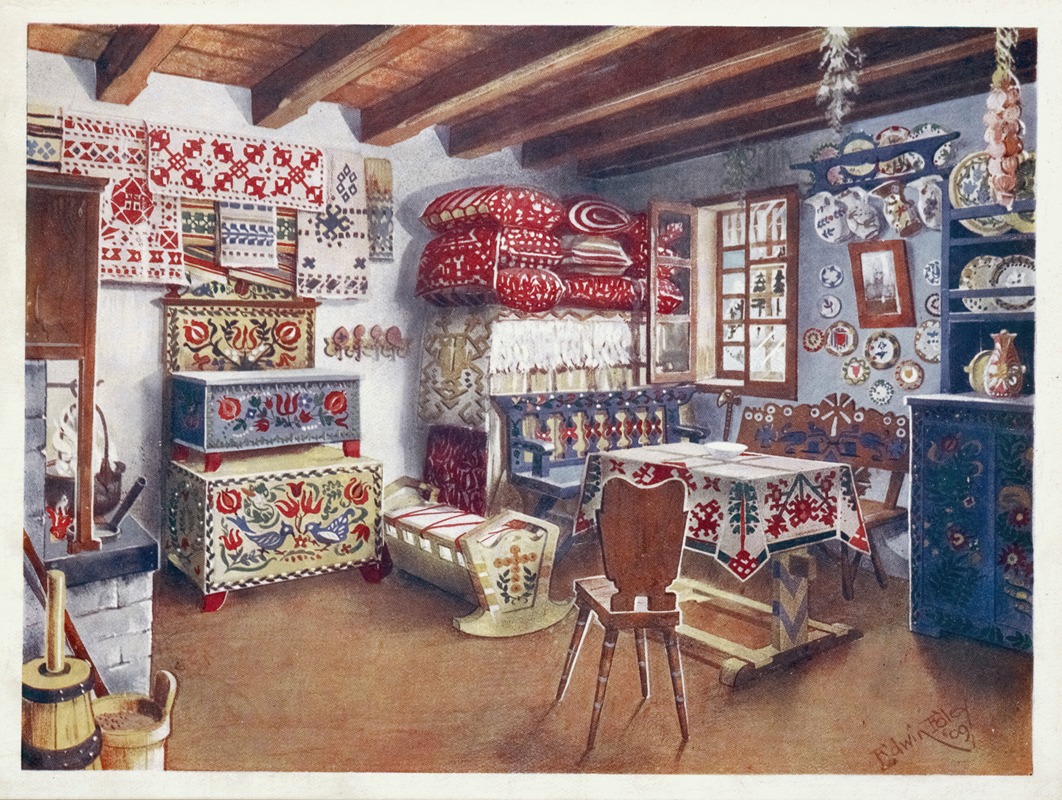 Edwin Foley - Austro-Hungarian peasant furniture