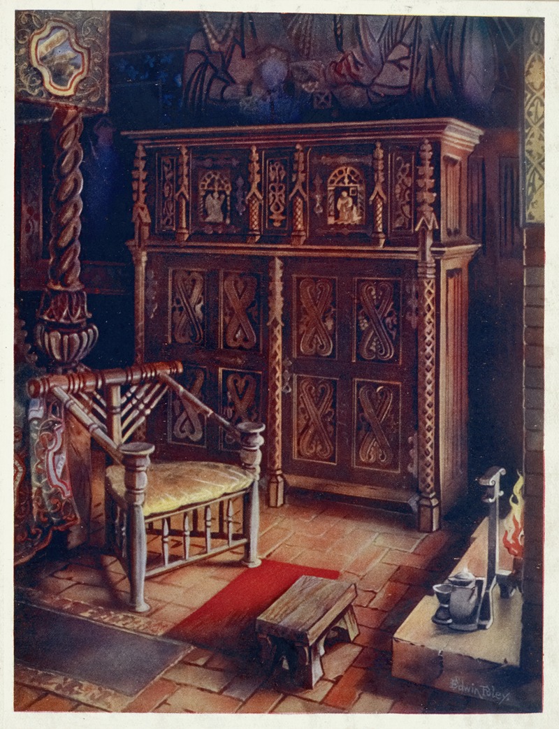 Edwin Foley - The ‘king’s room,’ Oxburgh Hall, Norfolk