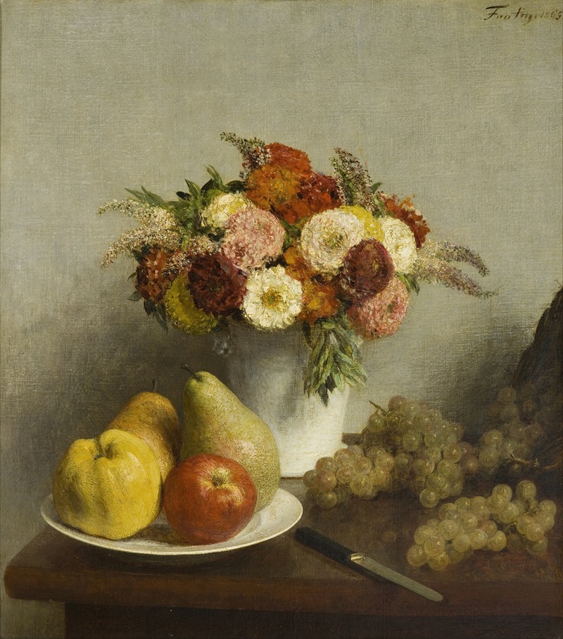Henri Fantin-Latour - Flowers and Fruit