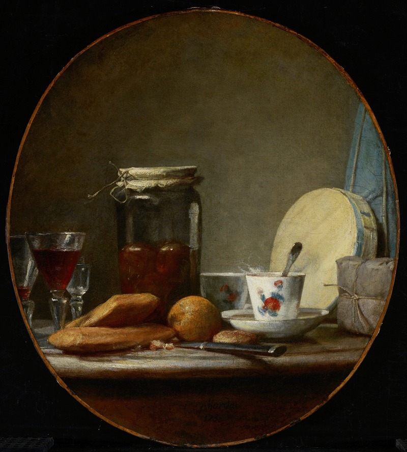 Jean Siméon Chardin - Jar of Apricots