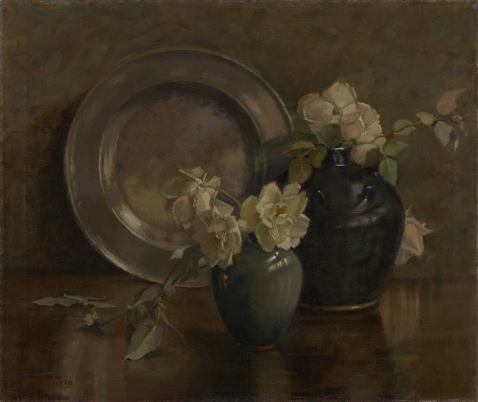 Mary Hiester Reid - A Study in Greys