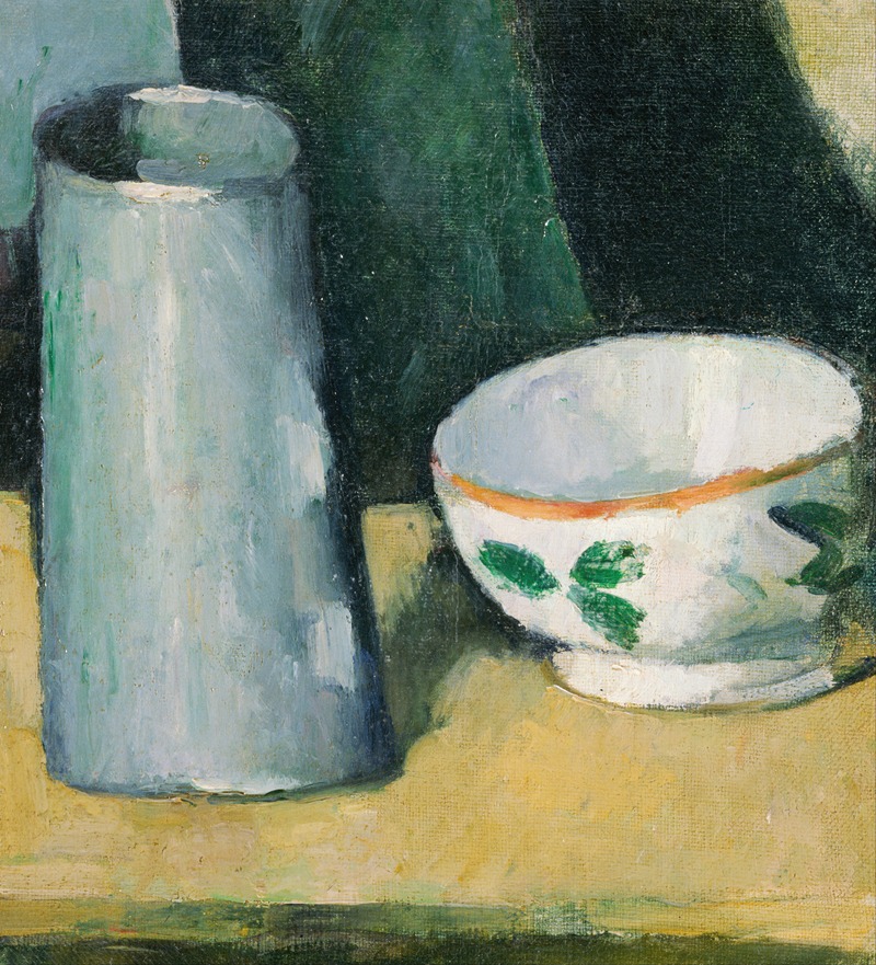 Paul Cézanne - Bowl and Milk-Jug
