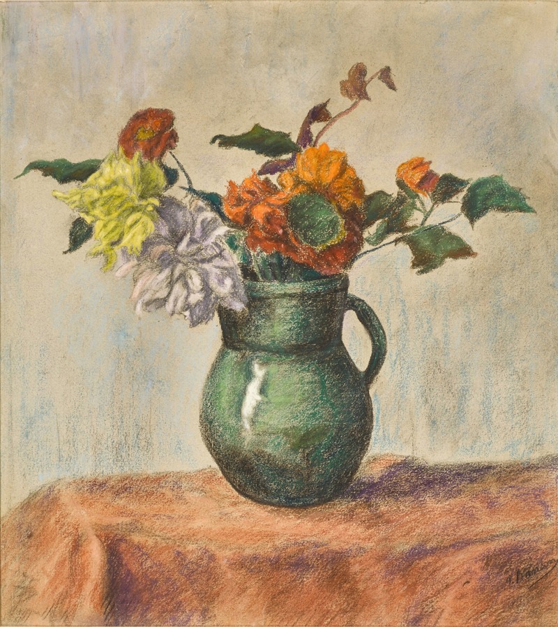 Paul Ranson - Fleurs dans un pot vert