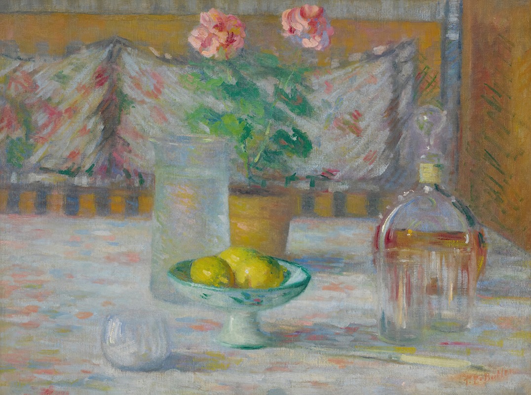 Theodore Earl Butler - Still Life with Lemons